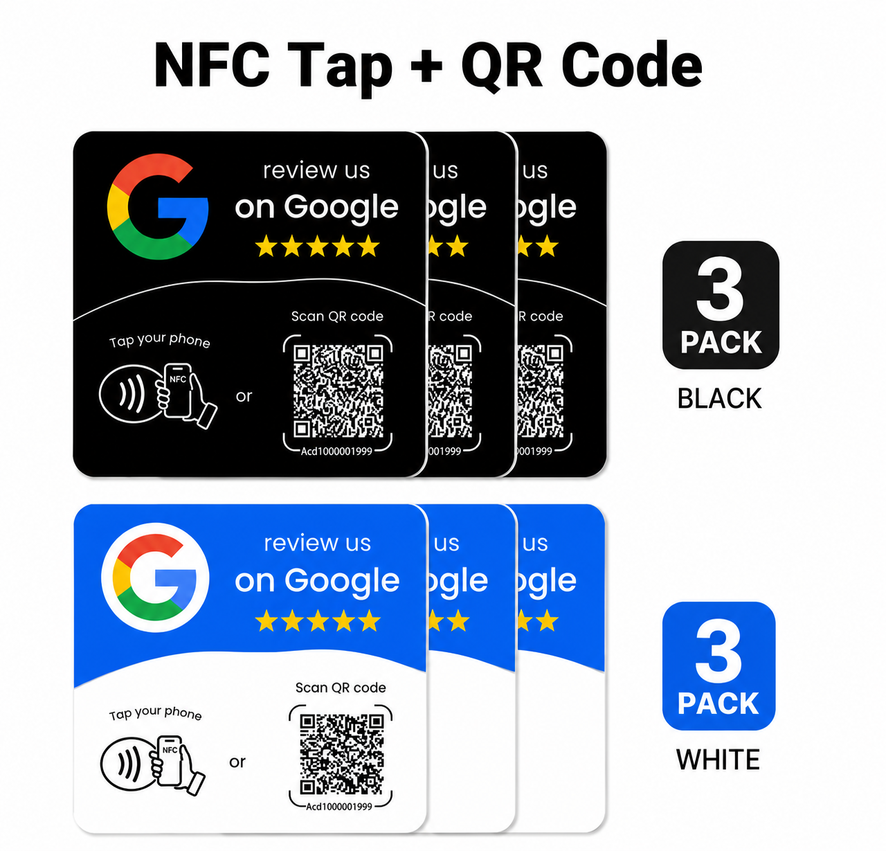 Google Review Tap Card