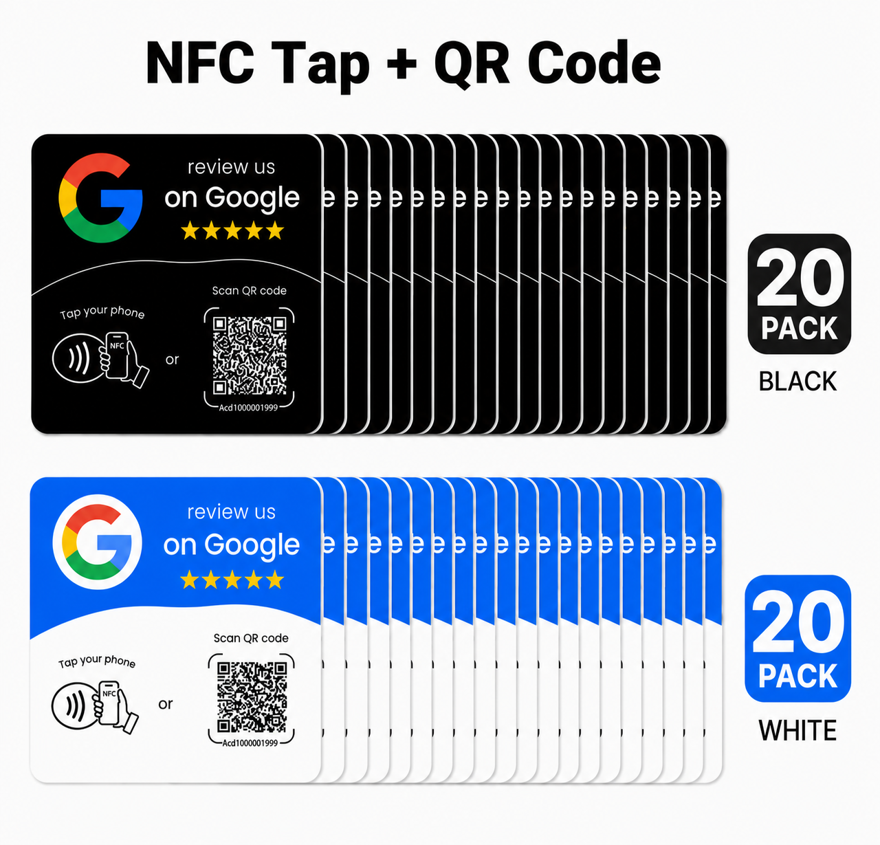 Google Review Tap Card